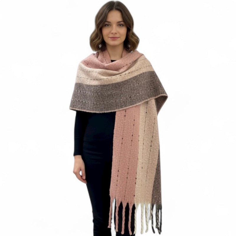 Foulard épais #couleur_rose