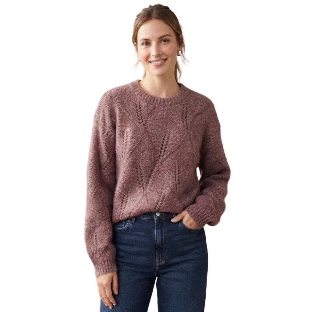 Gros chandail #couelur_vieux-rose