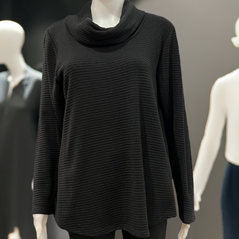 Haut col baveux #couleur_noir