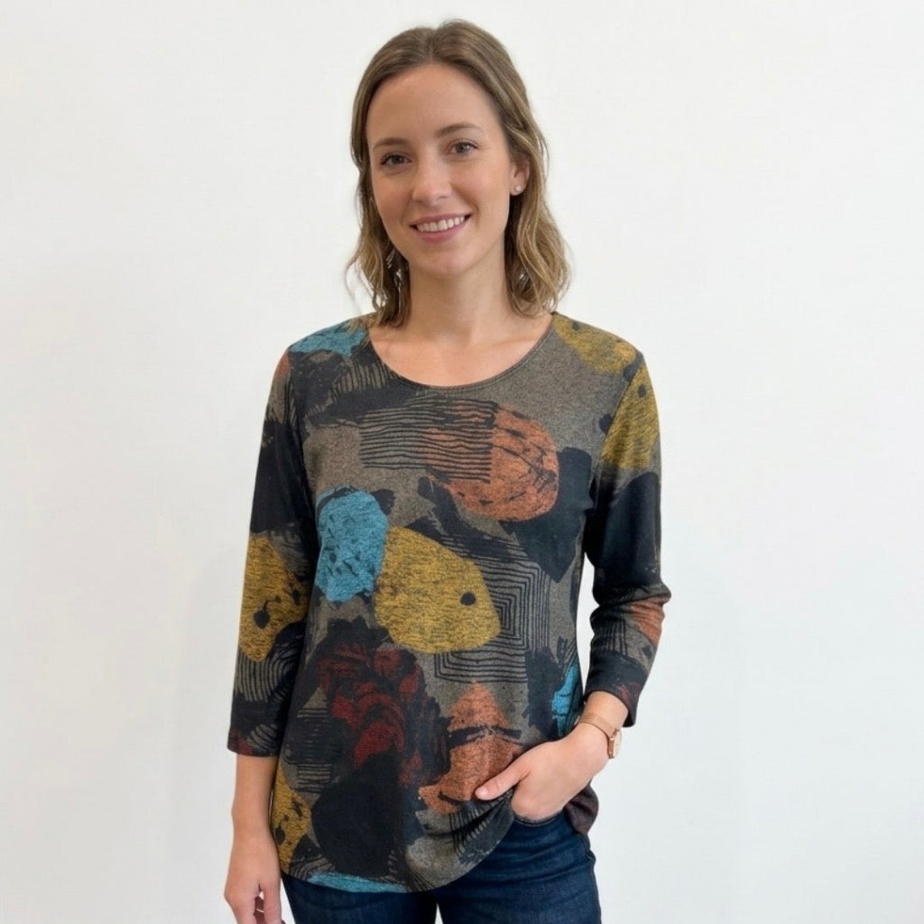 Haut_motif_poisson_abstrait - C'est Elle