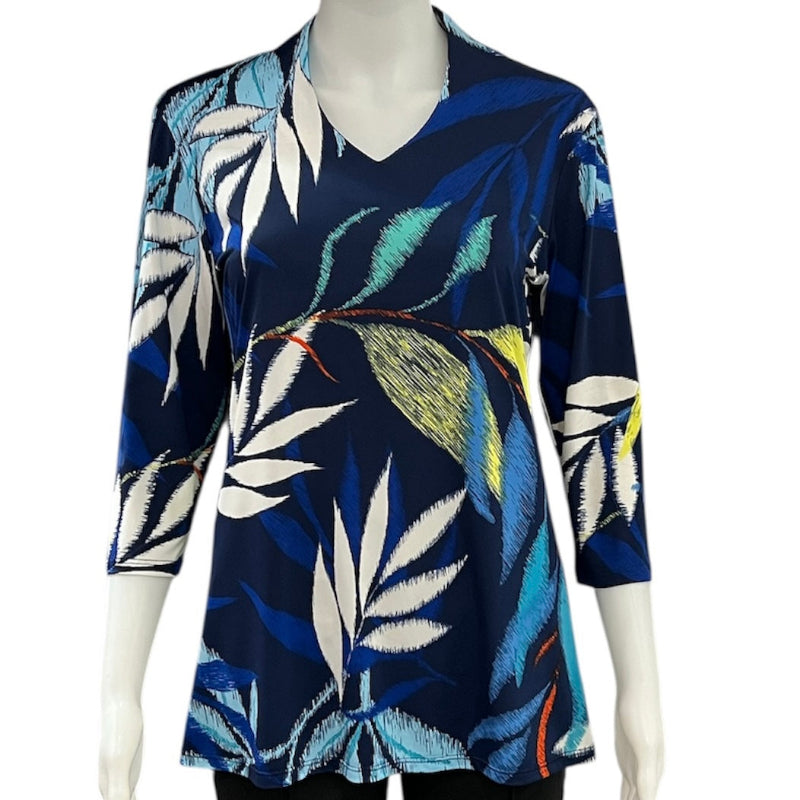 Haut tendance Julia Divina #couleur_marine
