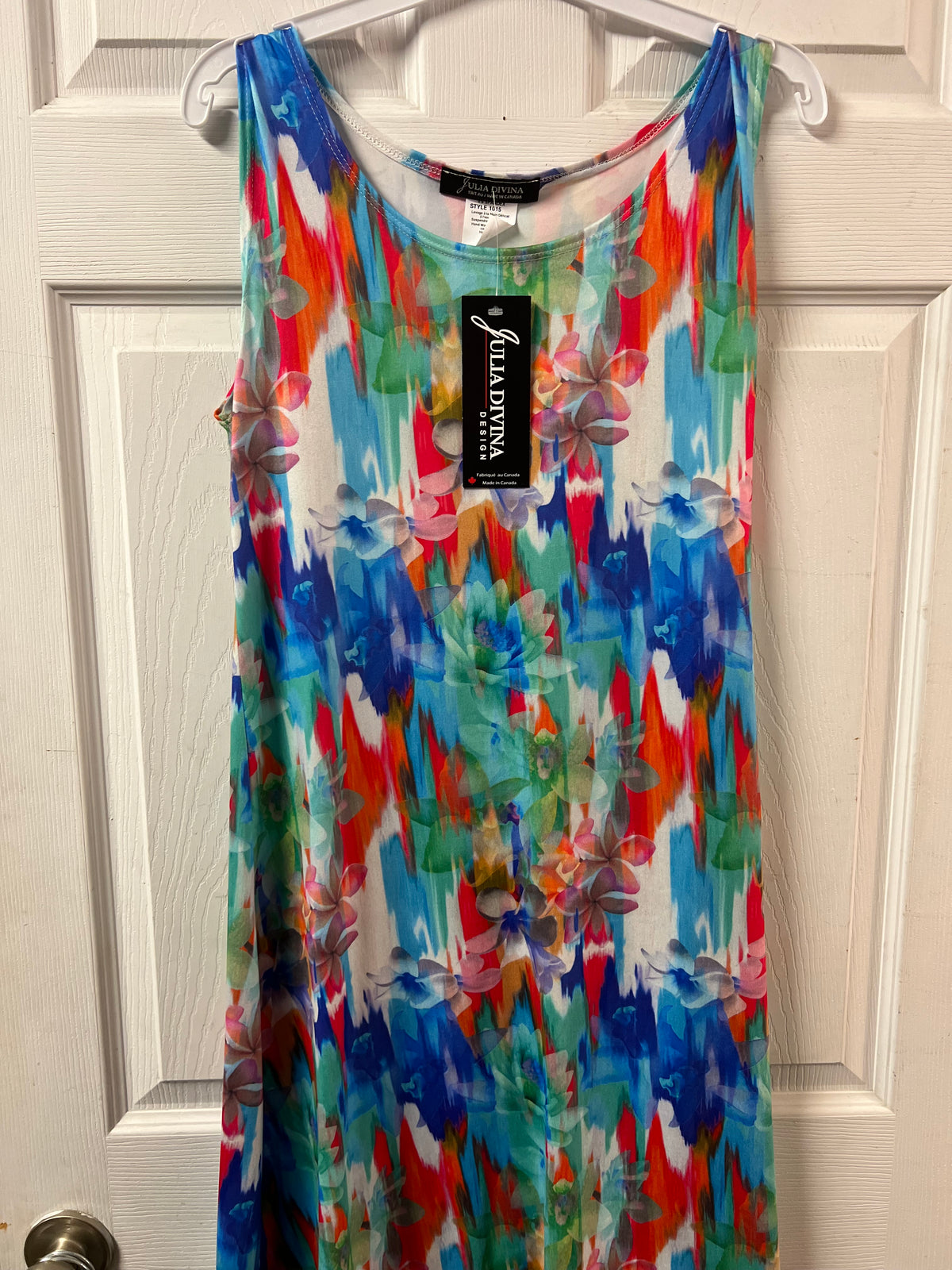 Robe multicolore