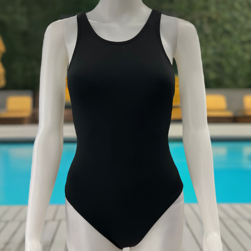 Maillot une-piéce dos ouvert noir #couleur_noir