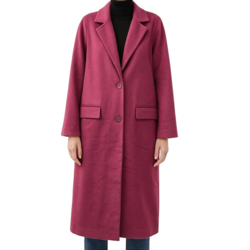 Manteau classique Hunter & Brown #couleur_mauve