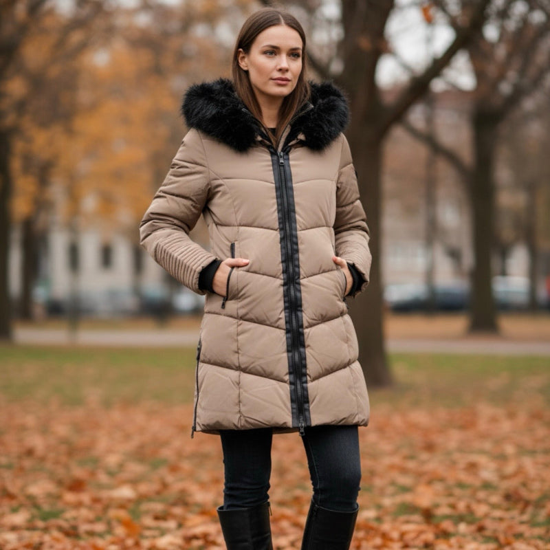 Manteau_hiver_3R_arctic_wear_beige #couleur_beige