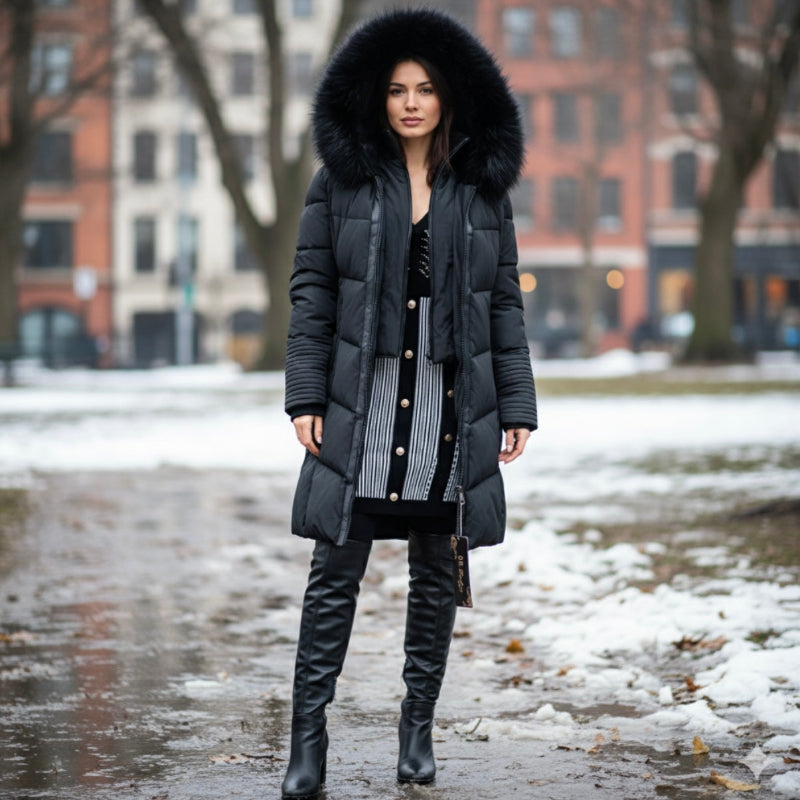 Manteau hiver 3R arctic wear #couleur_noir