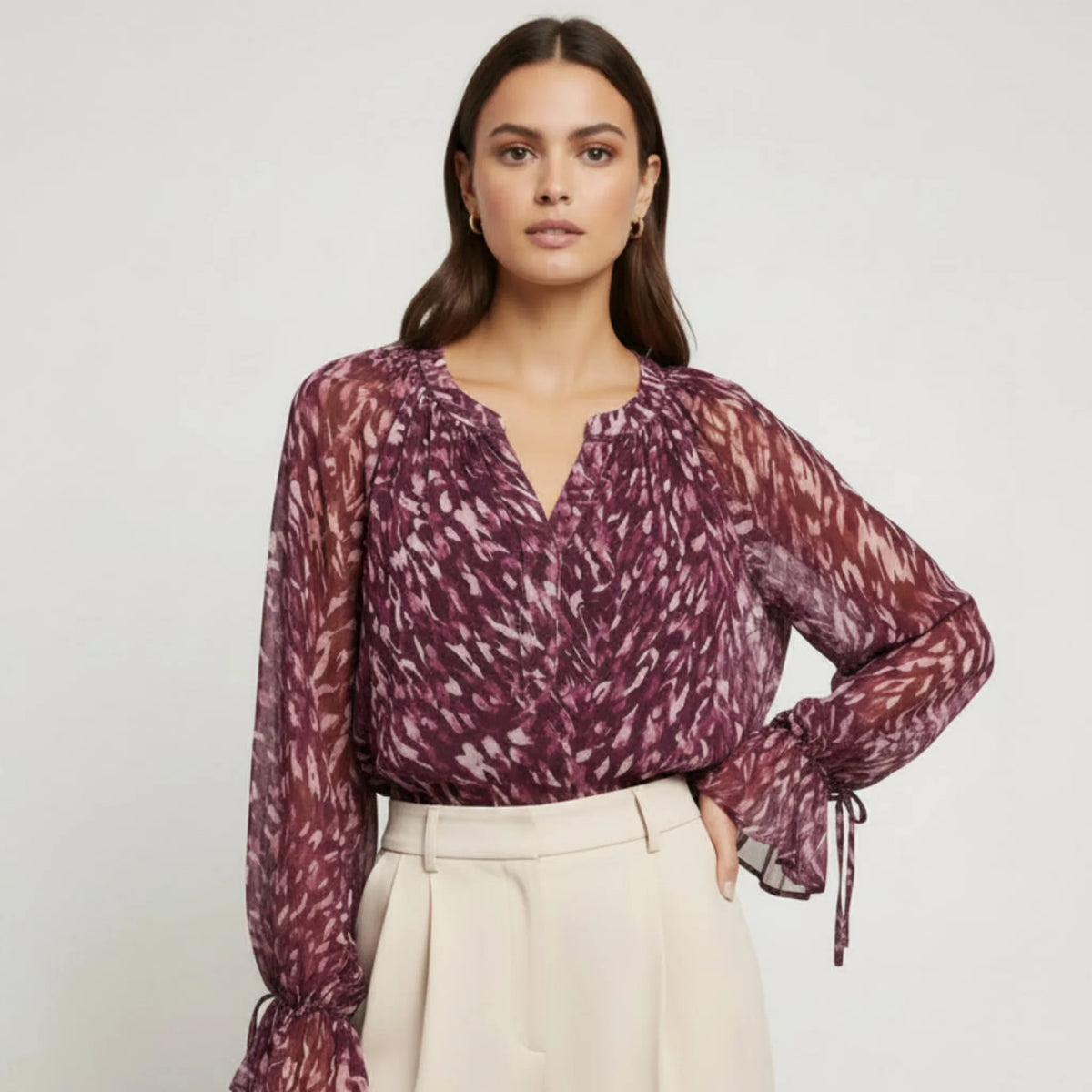 Nine West Blouse bourgogne