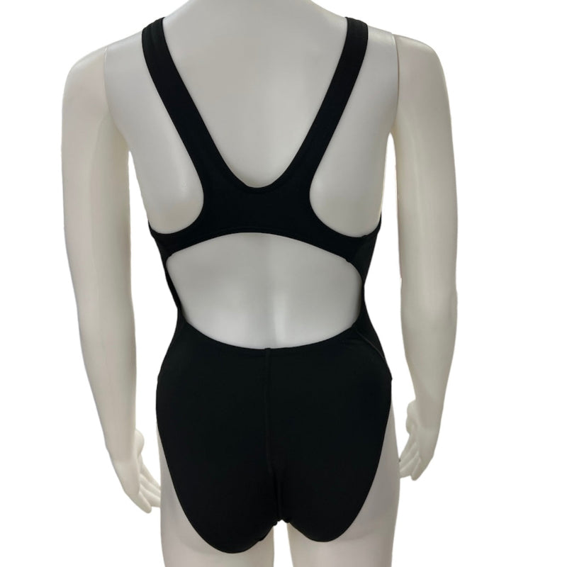 Maillot une-piéce dos ouvert noir