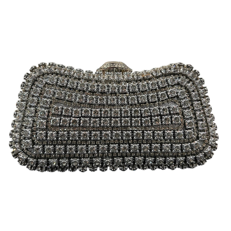 Pochette diamant #couleur_argent