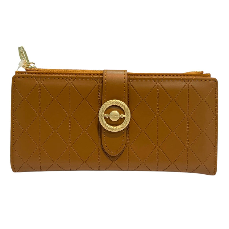 Portefeuille tendance #couleur_caramel