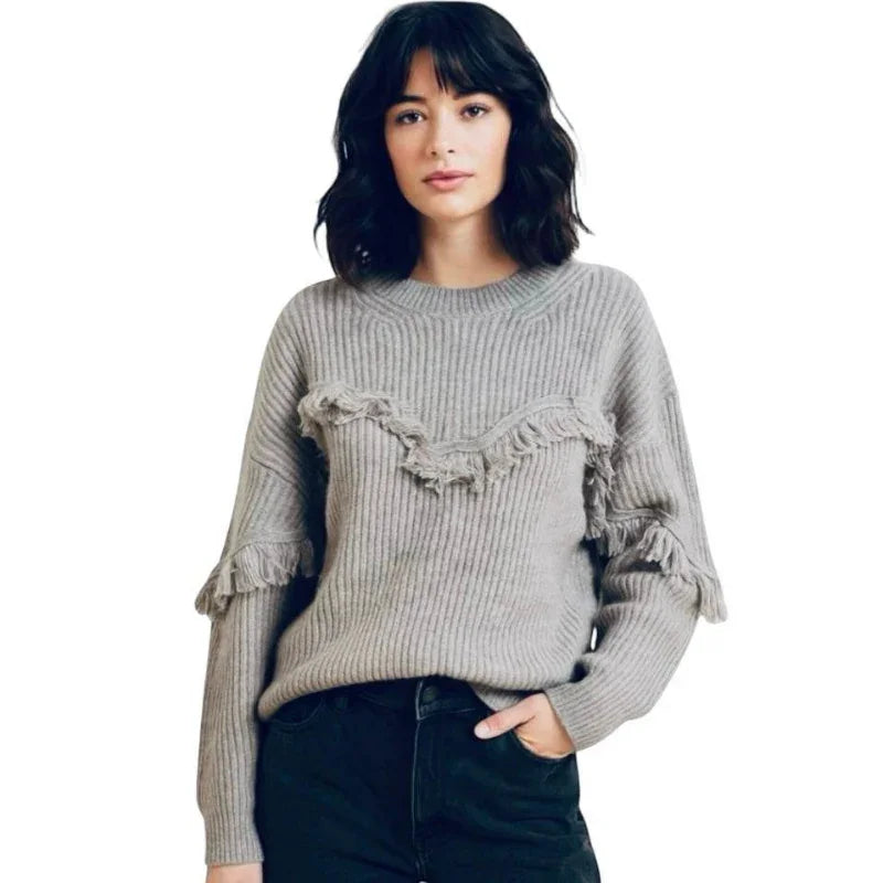 Pull avec frange - C'est Elle