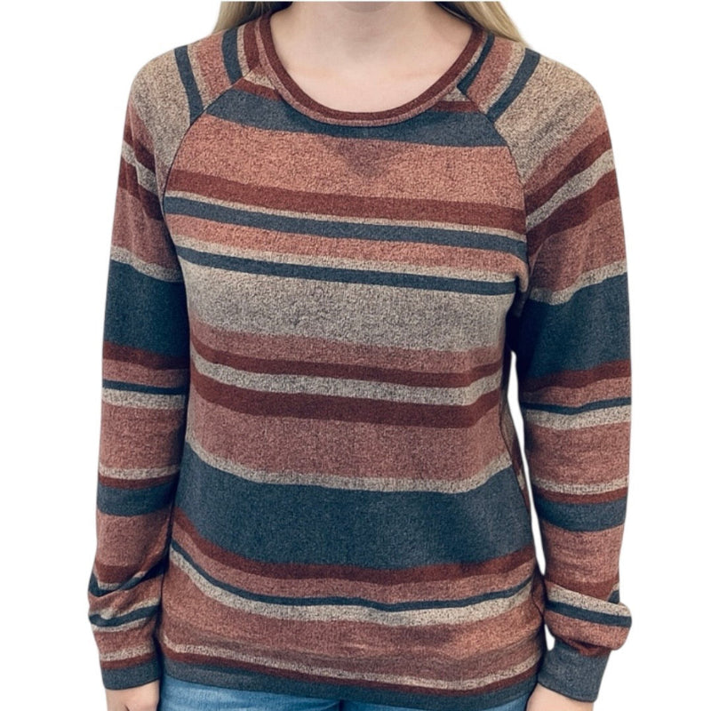 Pull basic Lavon #couleur_rayé