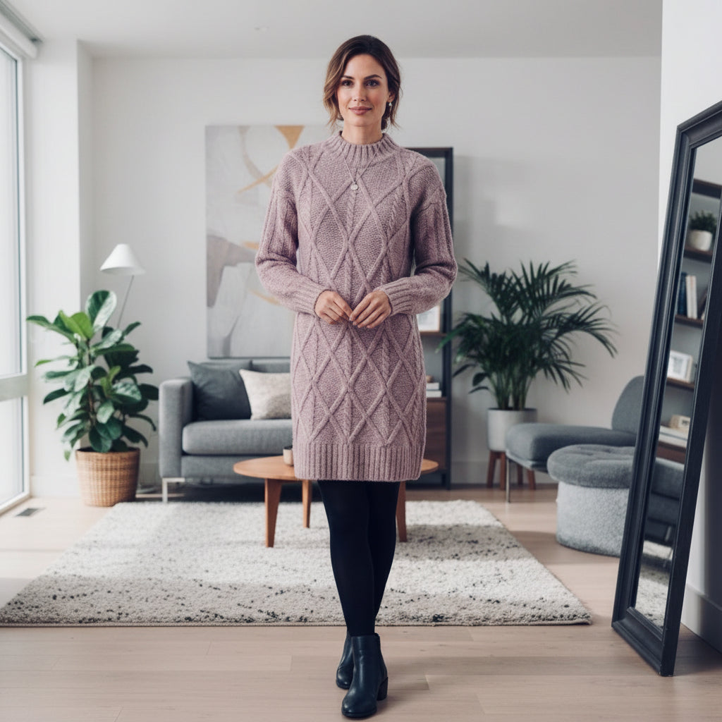 Robe chaude George - C'est Elle