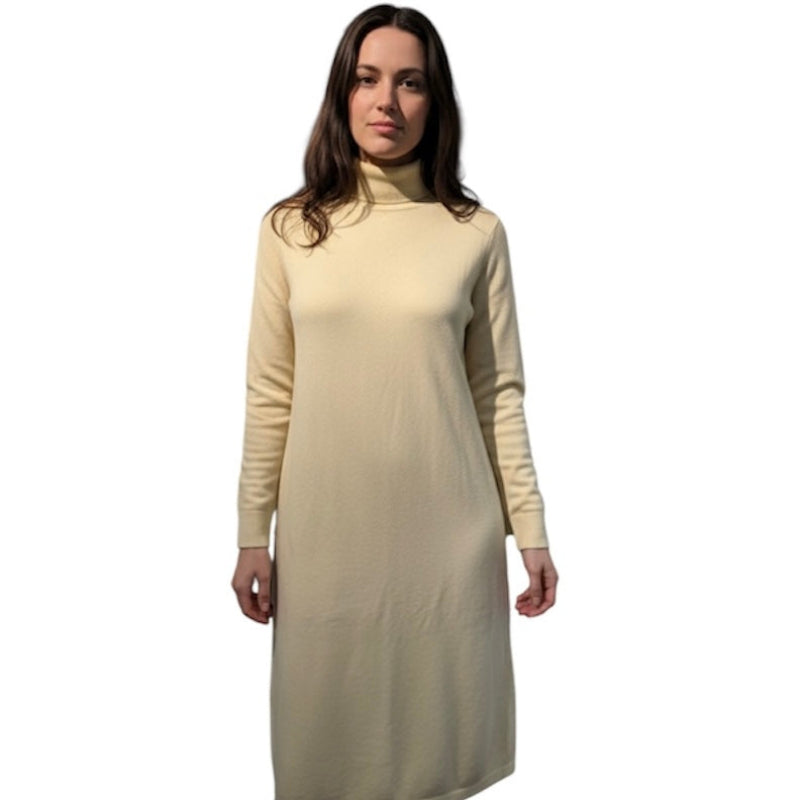 Robe col roulé Vero Moda #couleur_ivoire