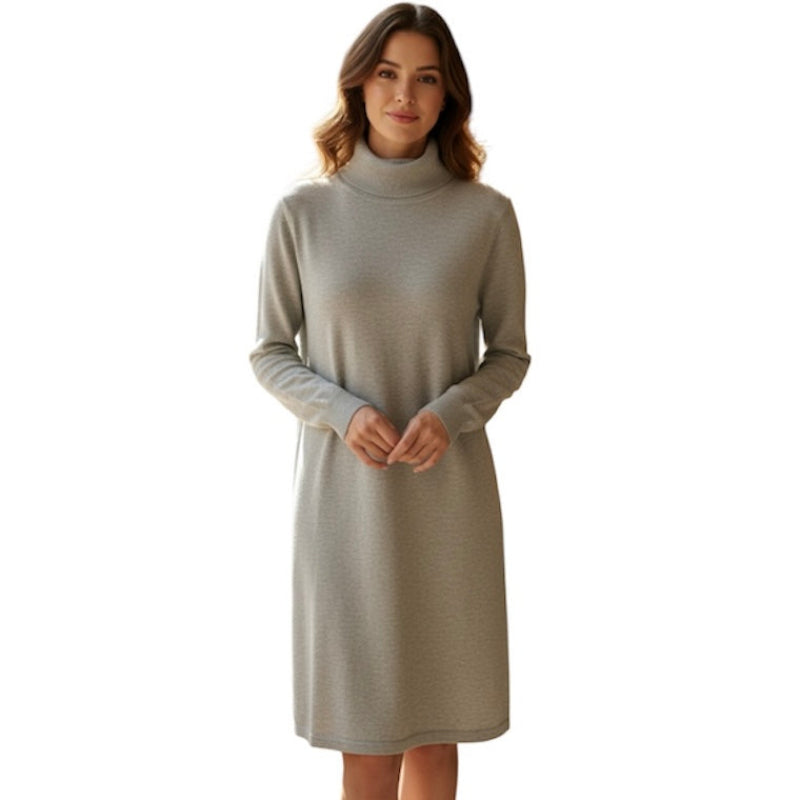 Robe col roulé Vero Moda #couleur_moka