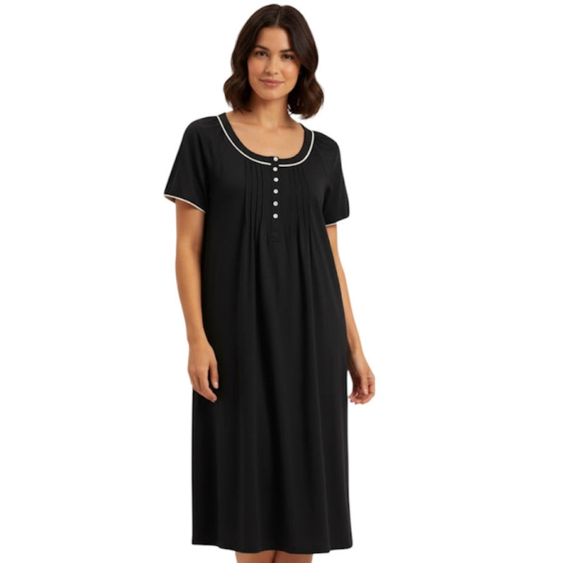 Robe de nuit coton Secret Treasures # couleur_noir