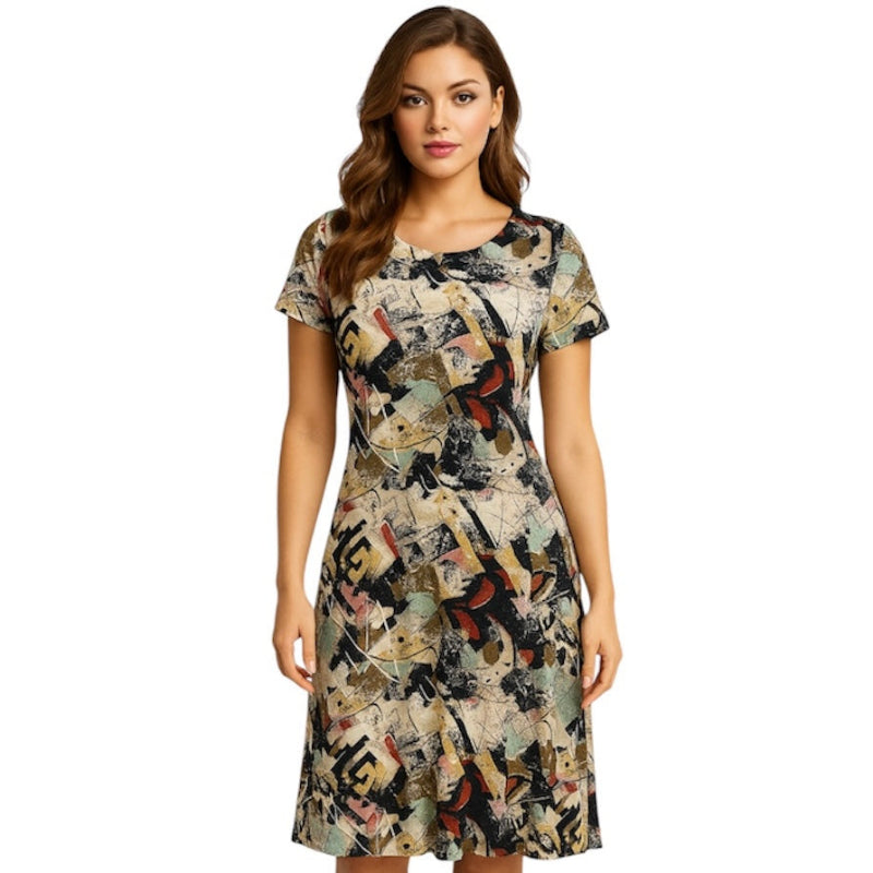 Robe graphique Julia Divina