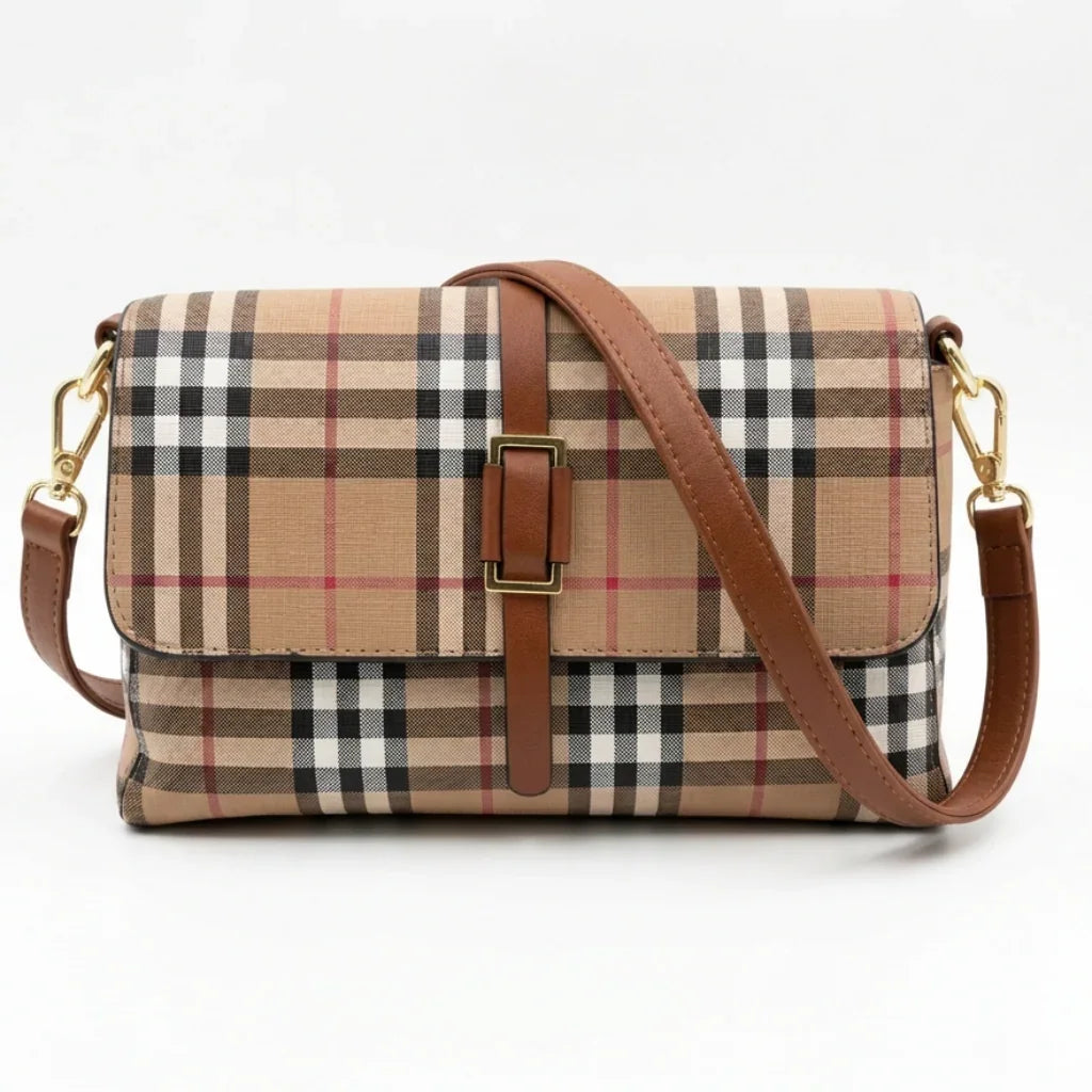 Sac à main à carreaux