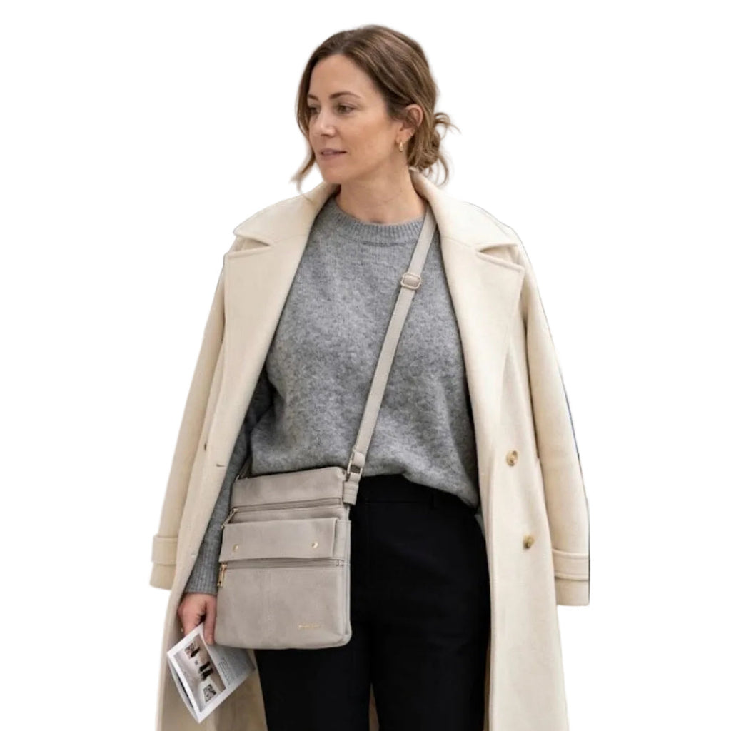 Sac bandoulière Bosalina #couleur_latte