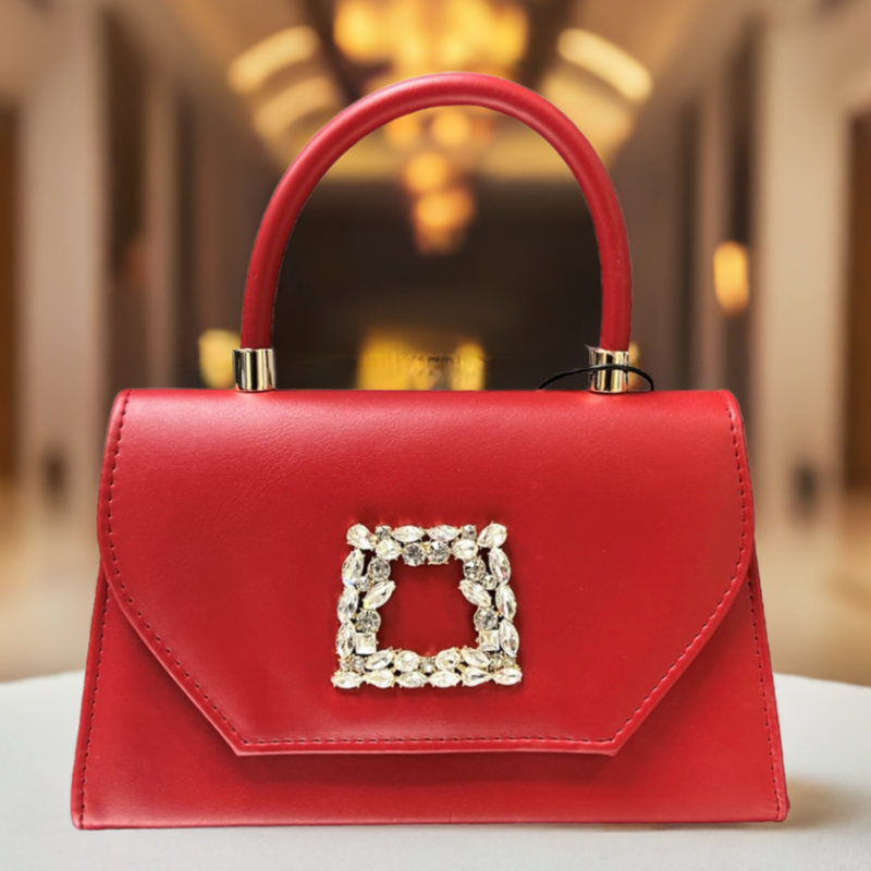 Sac de soirée Sara #couleur_rouge