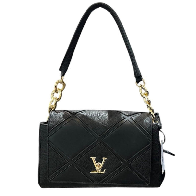 Sac à main V #couleur_noir