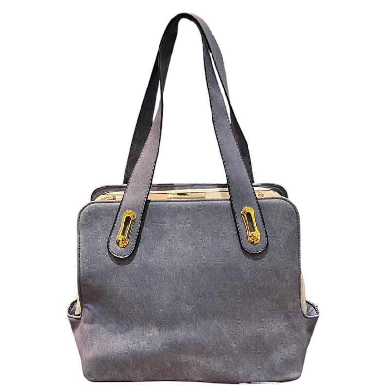 Sac à main carre #couleur_bleu