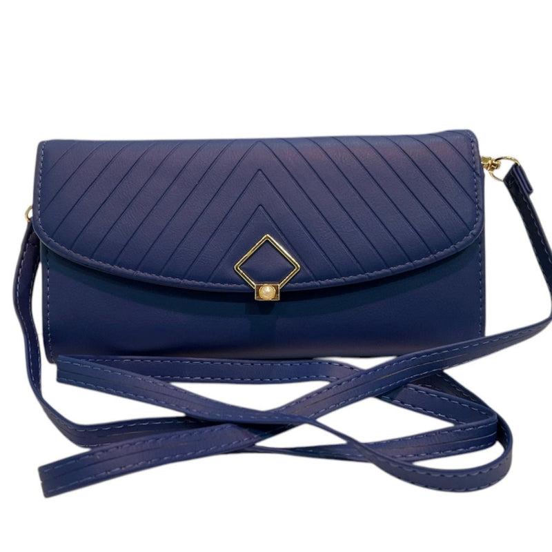 Sac à main portefeuille Bosalina #couleur_marine