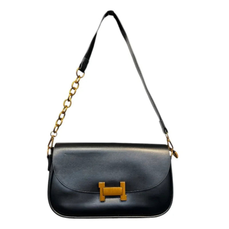 Sacoche H femme noir