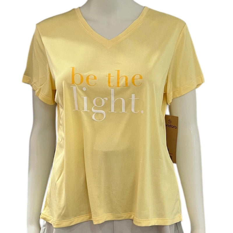 T-shirt avec message #couleur_jaune