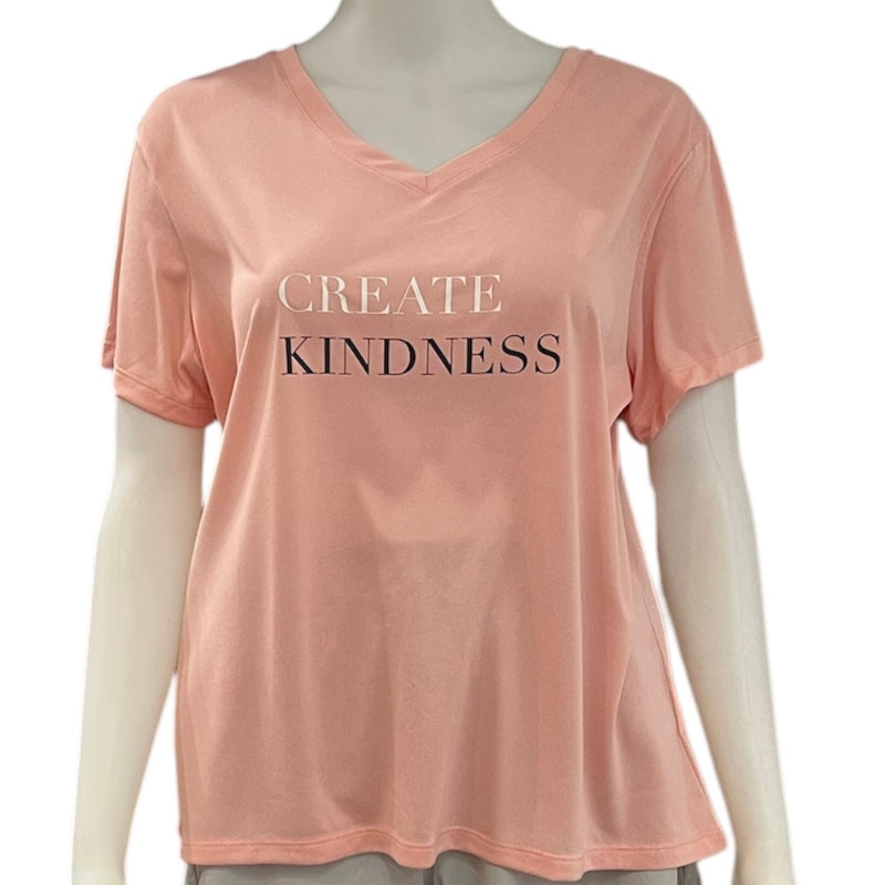 T-shirt avec message #couleur_rose