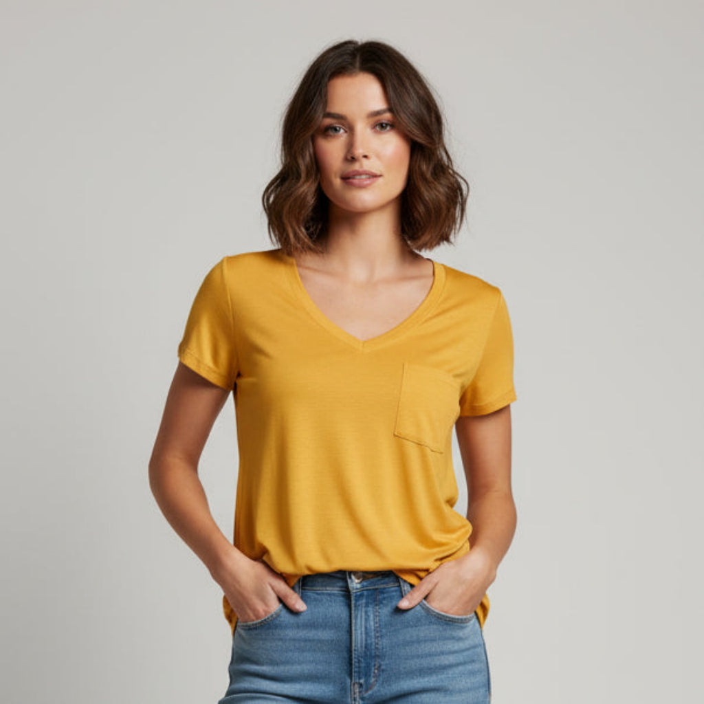 Tee shirt avec poche