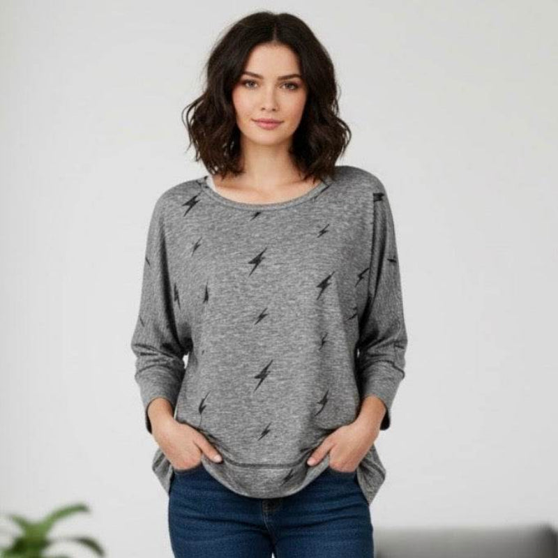 Top basique - C'est Elle #couleur_gris