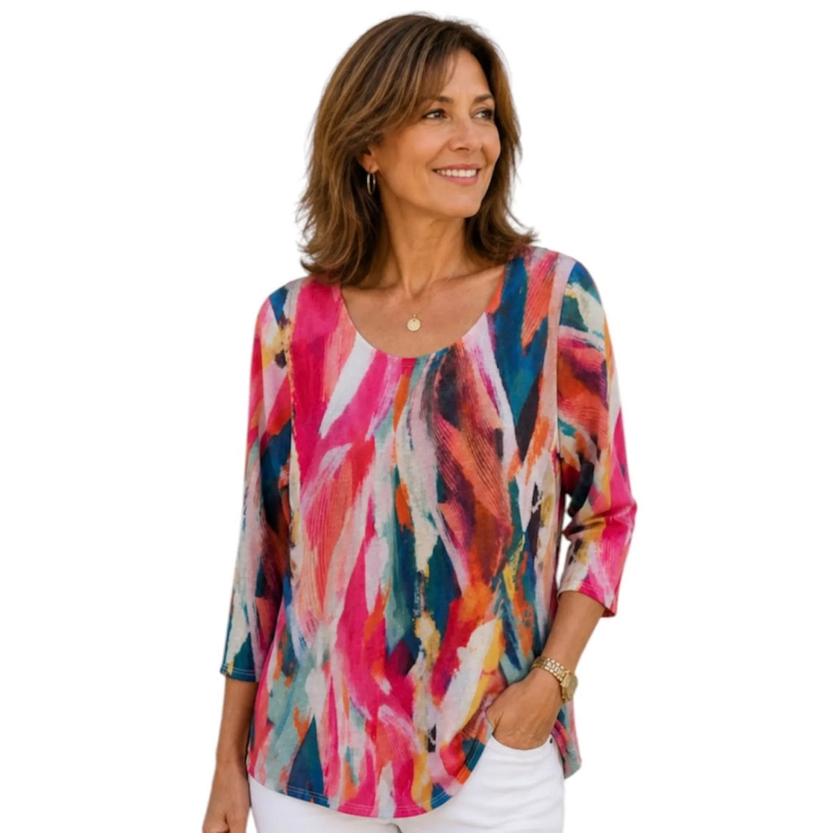 Top coloré Julia Divina