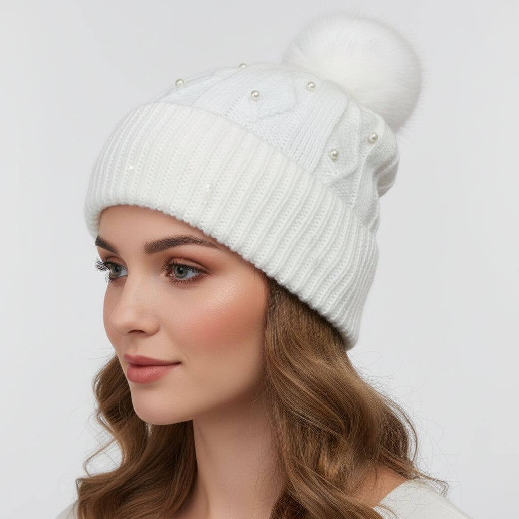 Tuque Chic Femme blanc