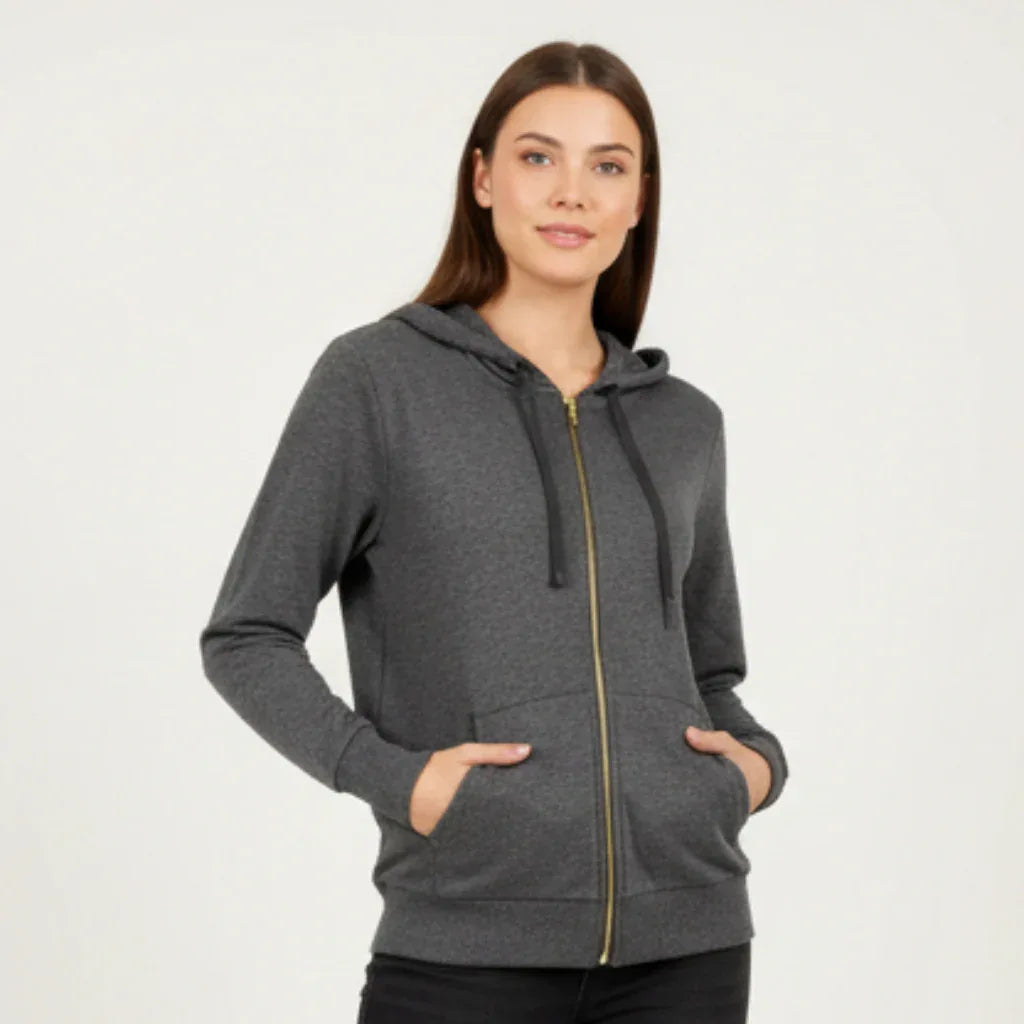 Veste hoodie #couleur_charcoal