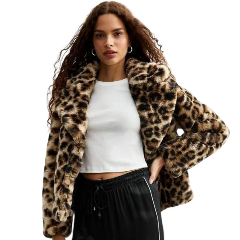 Veste léopard New Look #couleur_léopard