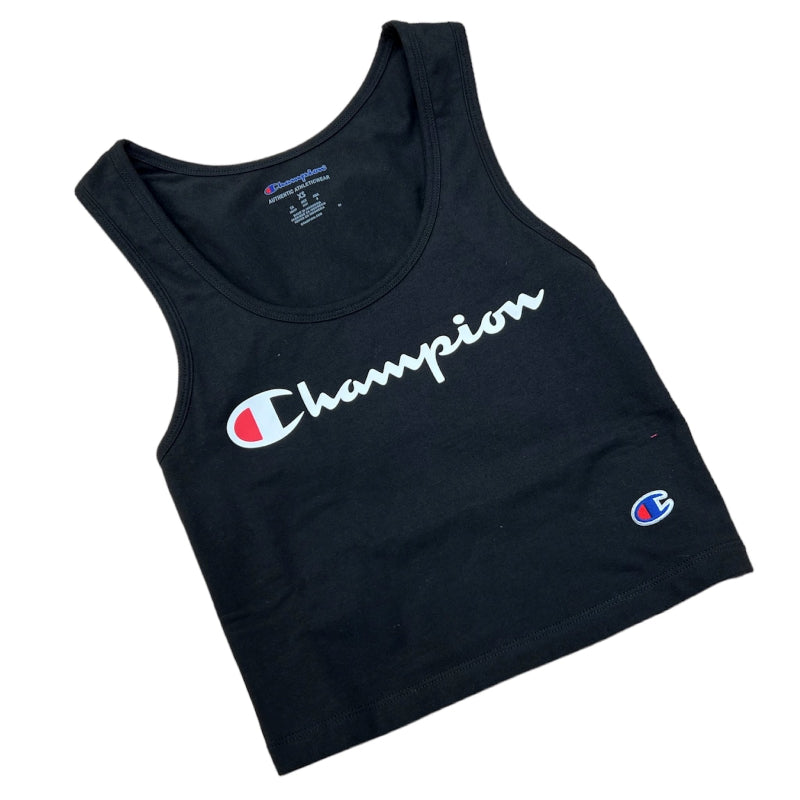 Camisole champion noir #couleur_noir