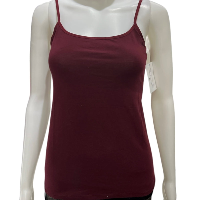 Camisole femme Cielo à bretelle ajustable #couleur_bourgogne