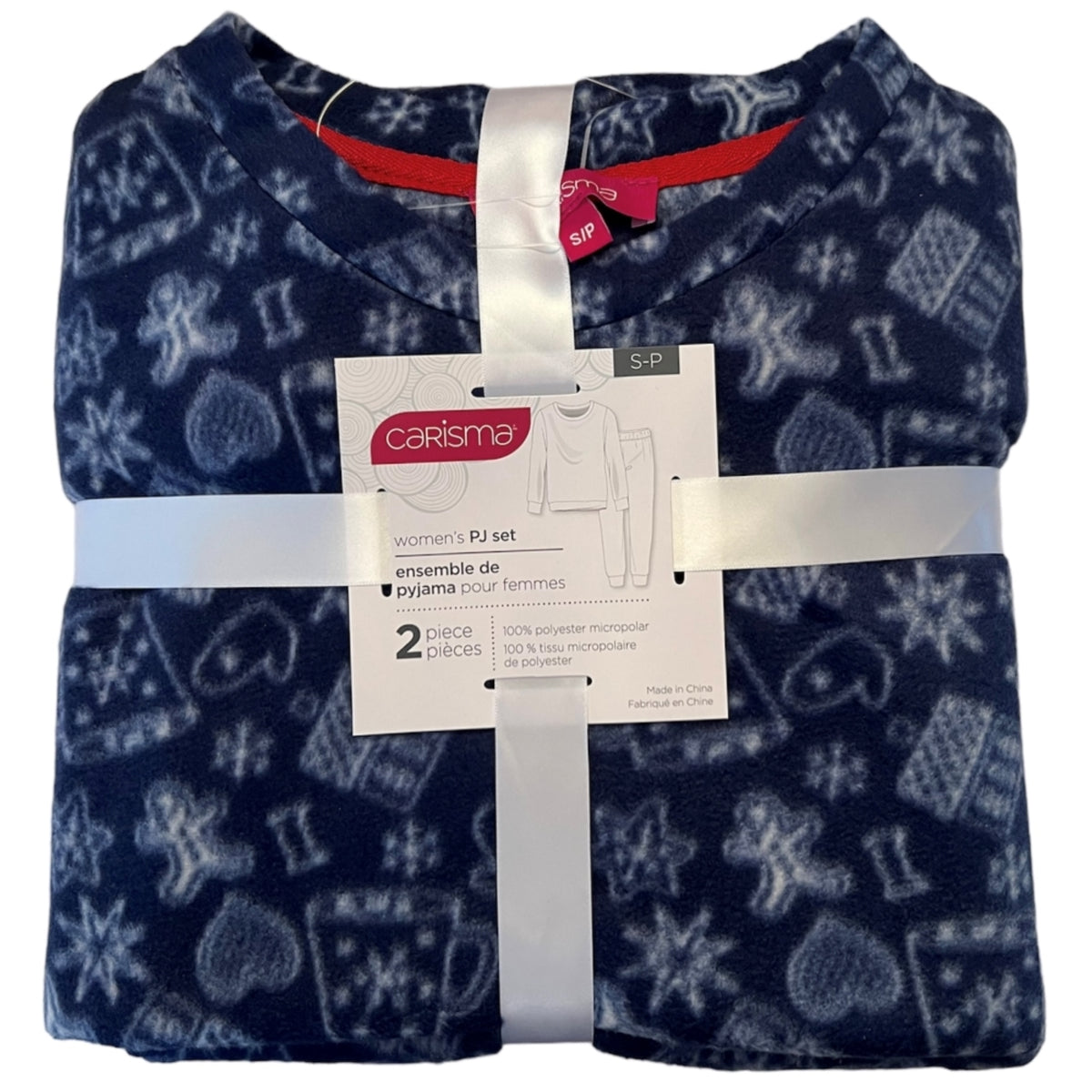 Ensemble pyjama peluche soirée Noel 