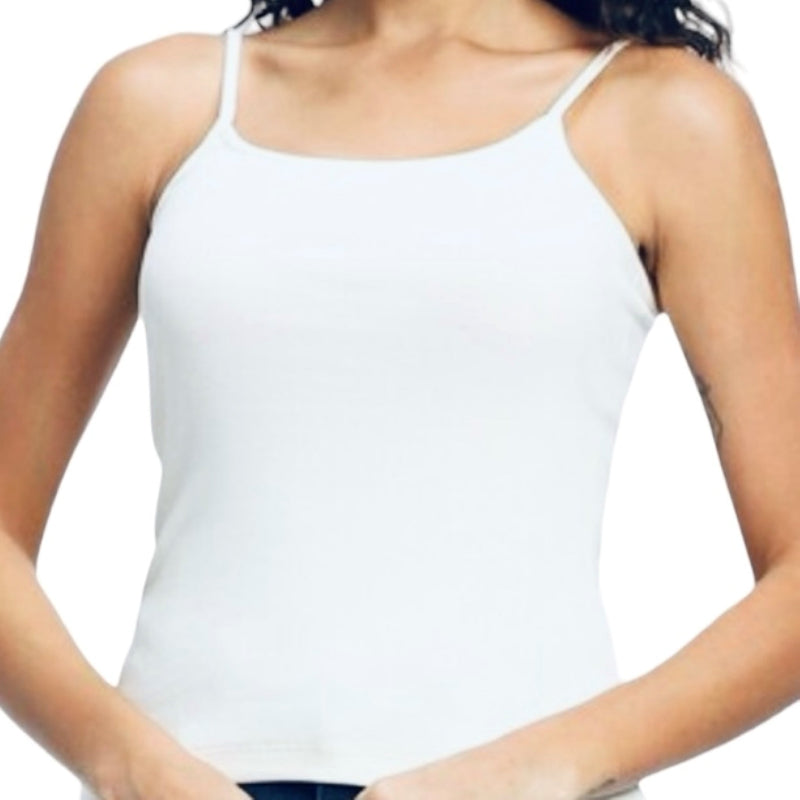 Forever 21 Camisole en coton #couleur_blanc