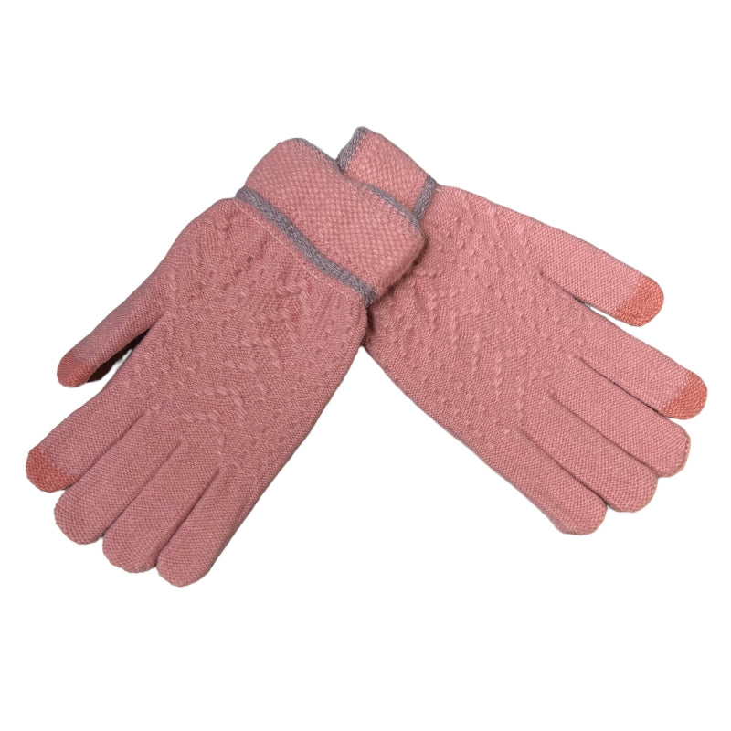 C'est Elle gant laine chaude #couleur_rose