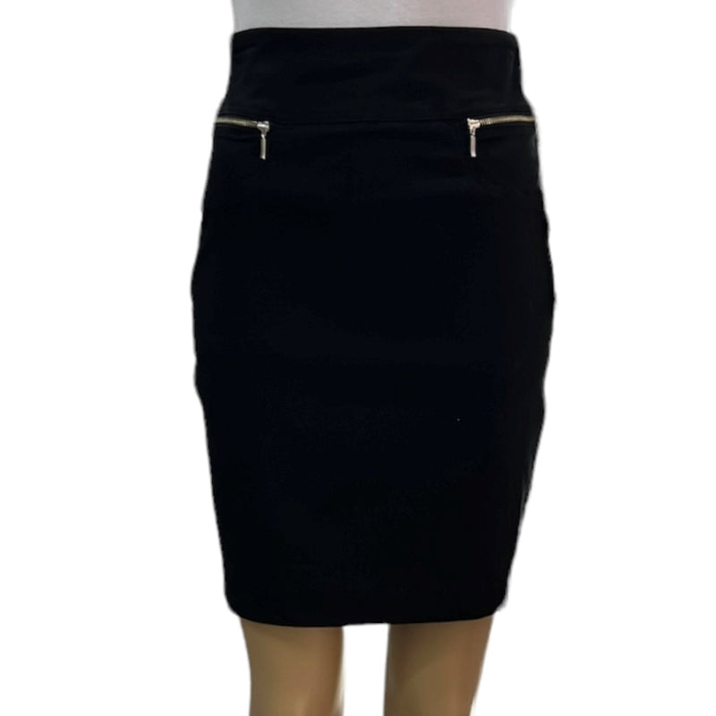 Jupe crayon à enfiler pour femme #couleur_noir