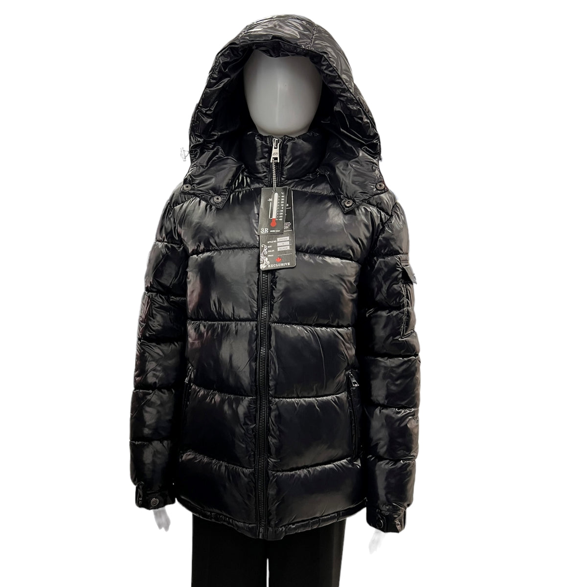 Manteau matelassé 3R arctic wear noir