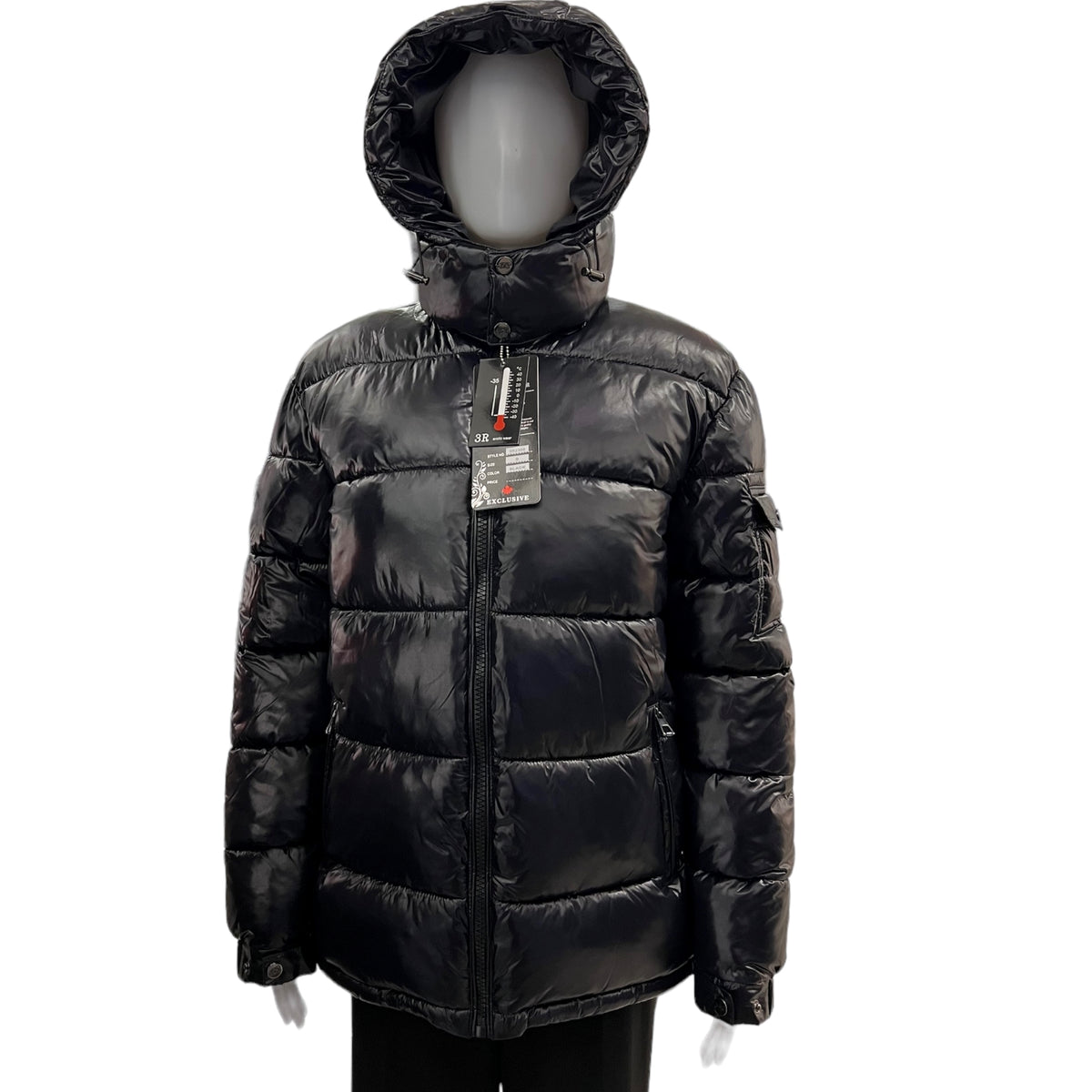Manteau matelassé 3R arctic wear noir