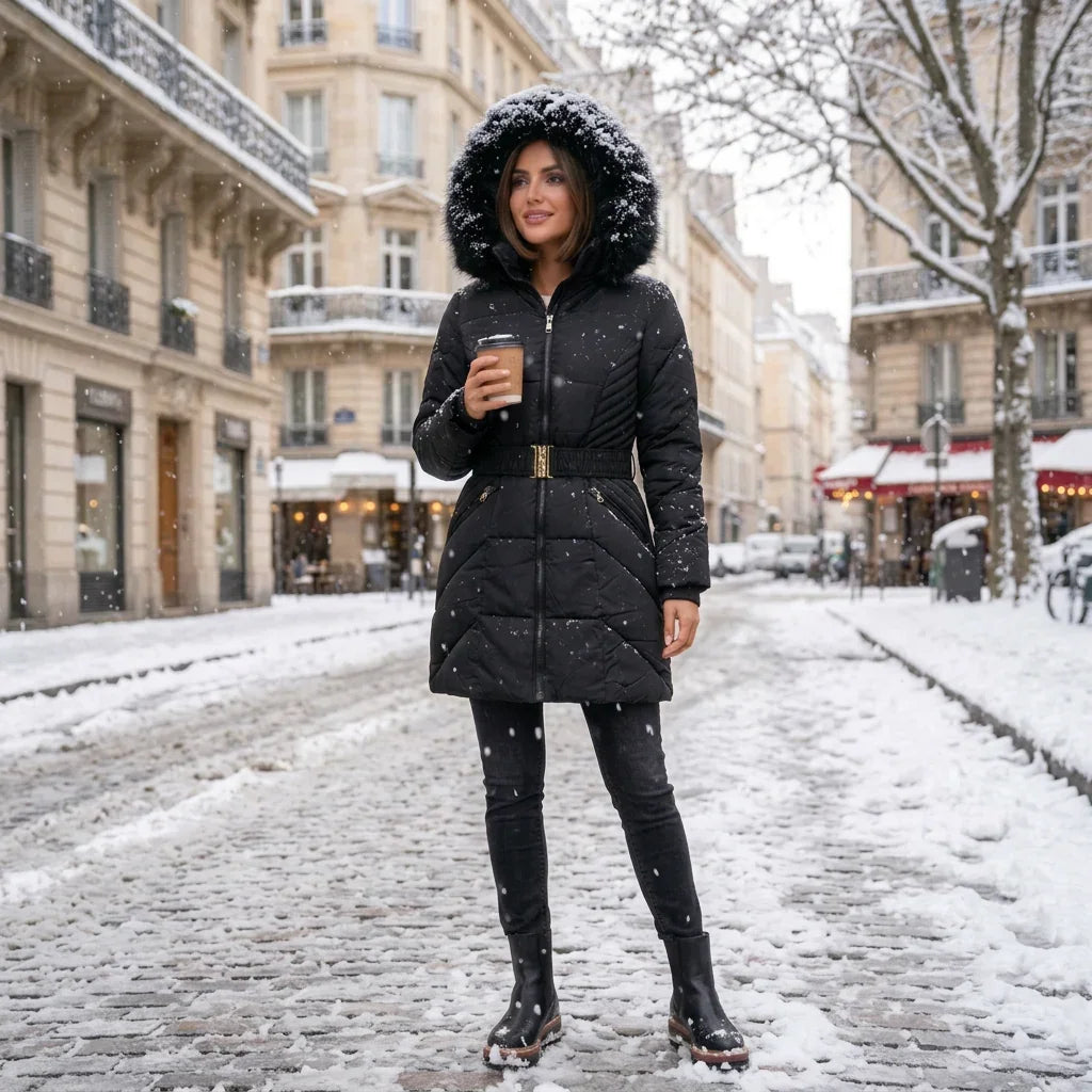 manteau d'hiver pour femme #couleur_noir