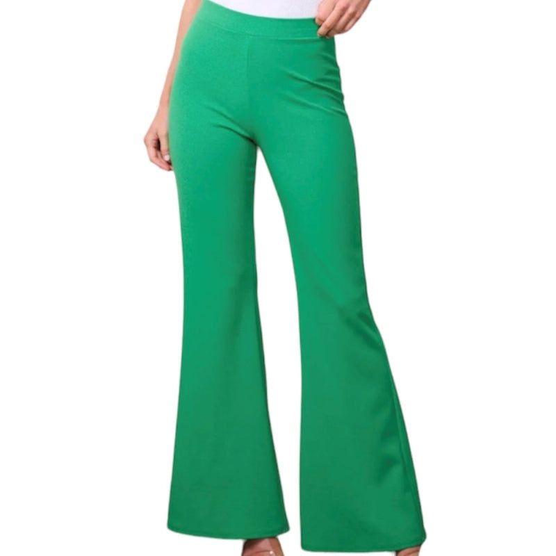 Pantalon cloche #couleur_vert