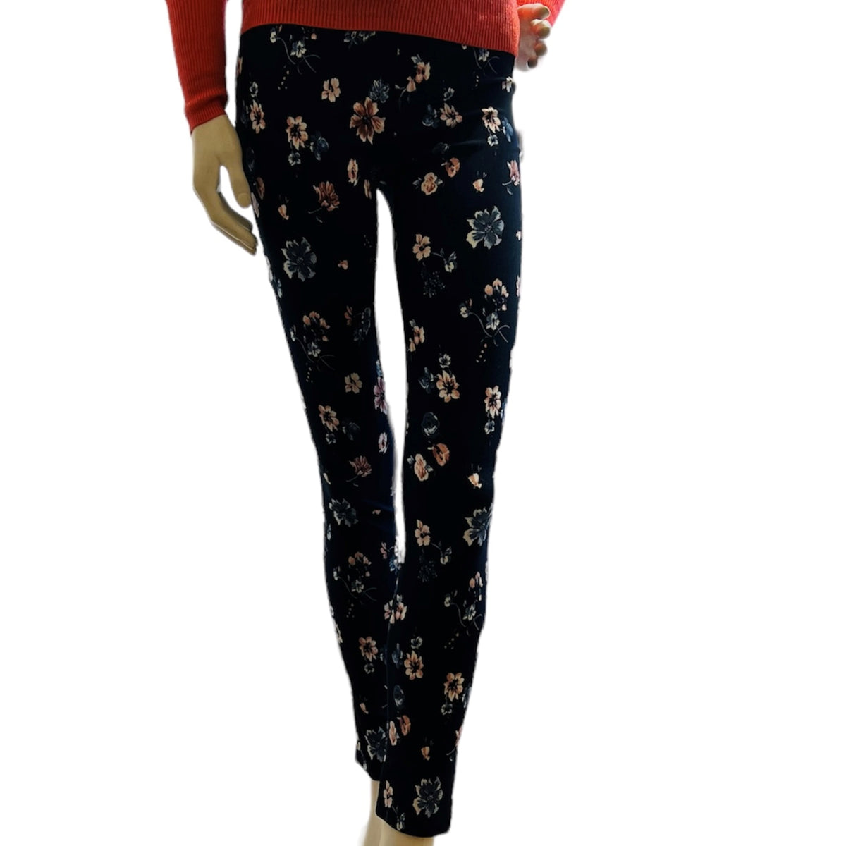 C'est Elle pantalon legging imprimé #couleur_marine