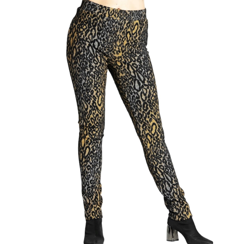 Julia divina pantalon legging leopard
