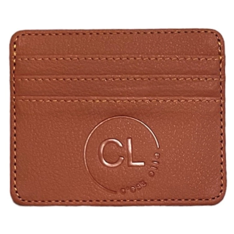 Porte-cartes C'est Elle #couleur_brun
