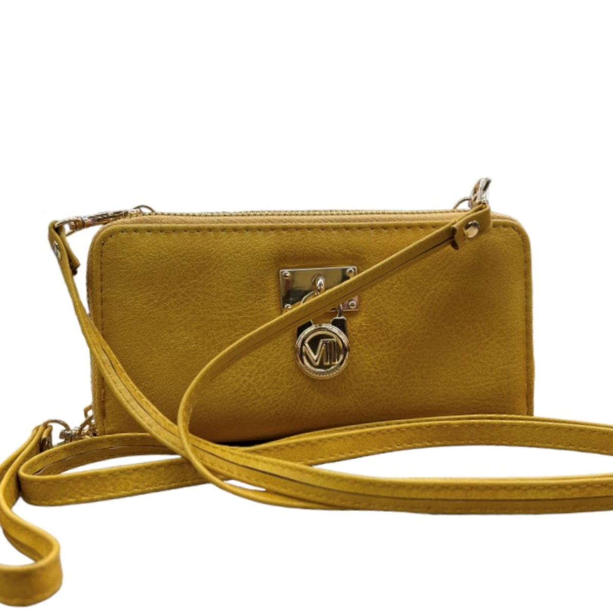 Portefeuille logo or Bosalina #couleur_moutarde